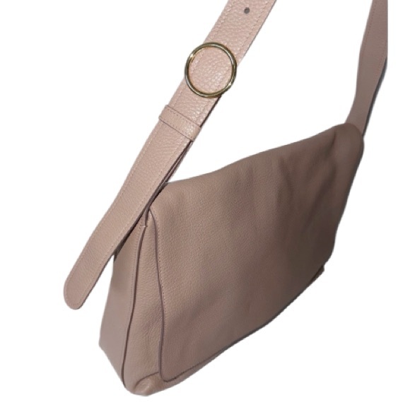 Cuyana Messenger Shoulder Bag Tan Leather Crossbody Bag Business Career - Picture 9 of 11